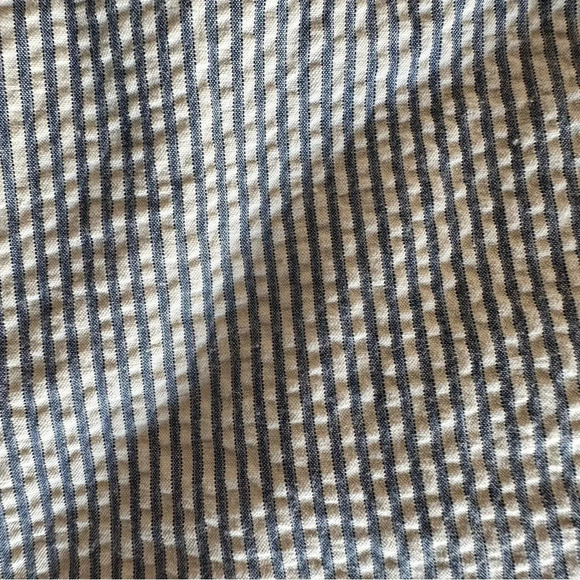 Zara Basic 100% cotton nautical blue and white jogger size 8 - Picture 5 of 5